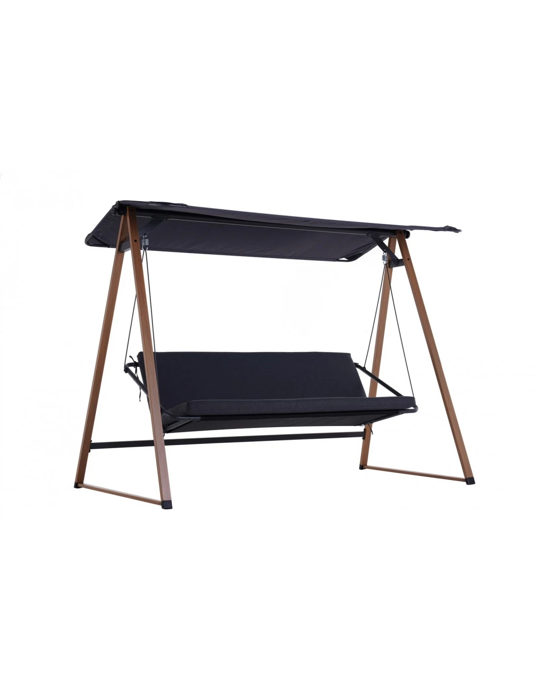 Balancelle De Jardin Cubic 3 Places En Aluminium