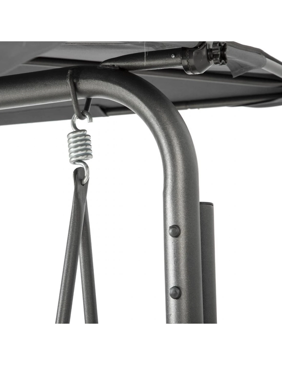 Balancelle De Jardin LAKO 3 Places - Polyester Et Acier – Image 3