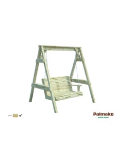 Balancelle Sigrid 193 X161 Cm En Bois Traité Autoclave