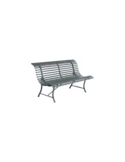 Banc De Jardin Louisiane L.150 Cm - Métal - Gris Orage