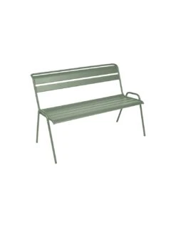 Banc De Jardin Monceau 2/3 Places En Métal Empilable - Cactus