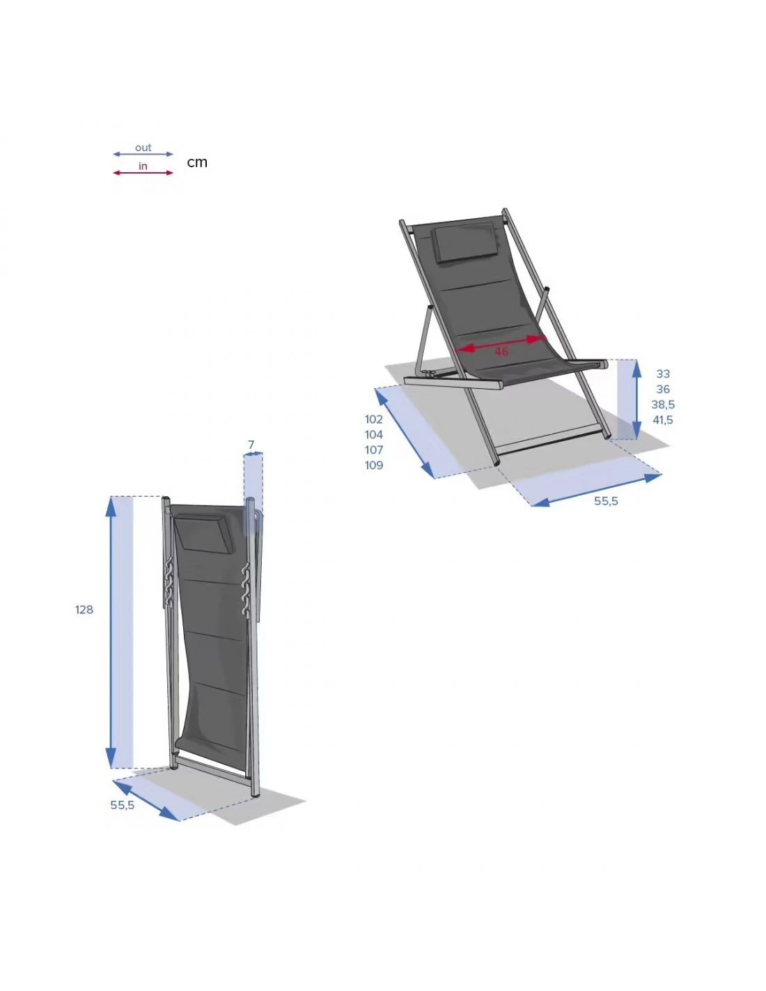 Chilienne De Jardin Honolulu - 4 Positions - Bordeaux – Image 7