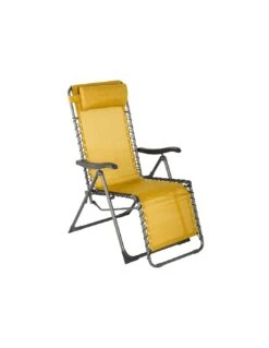 Fauteuil Relax Silos Basculant - 5 Positions - Moutarde
