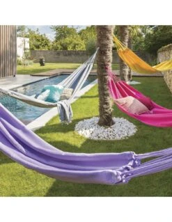 Hamac De Jardin Yaqui - L.200 X P.80 Cm - Lavande