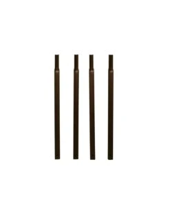 Pack De 4 Tubes à Enfoncer Pour Sol Meuble Et Pieds Carrés De 20x20 Mm