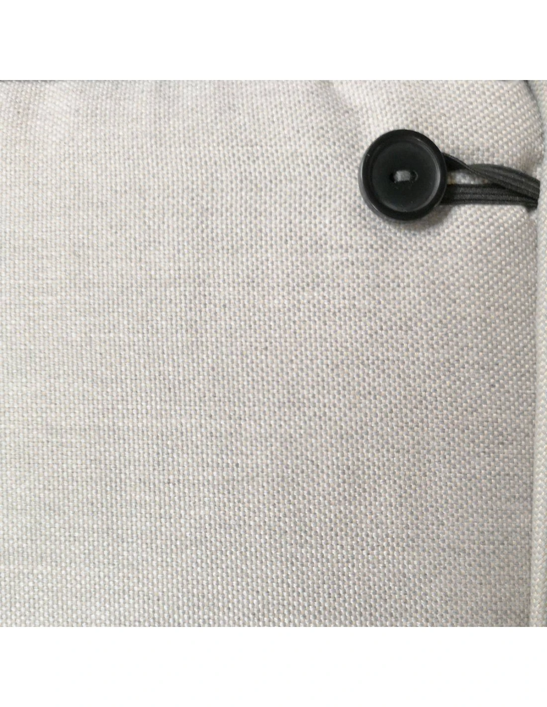 Pouf De Salon Mooréa - L.105 X P.60 X H.30 Cm - Aluminium Et Résine Tressée - Terre D'ombre – Image 5