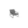 Relax Bord'eau - Aluminium Et Coussin Bubble - Graphite / Chiné Gris