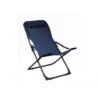 Relax De Jardin Pliant Easy - Graphite / Bleu