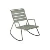 Rocking Chair Monceau En Métal - Vert Opaline